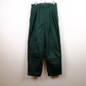 Lee High waist workwear trousers green womens 27